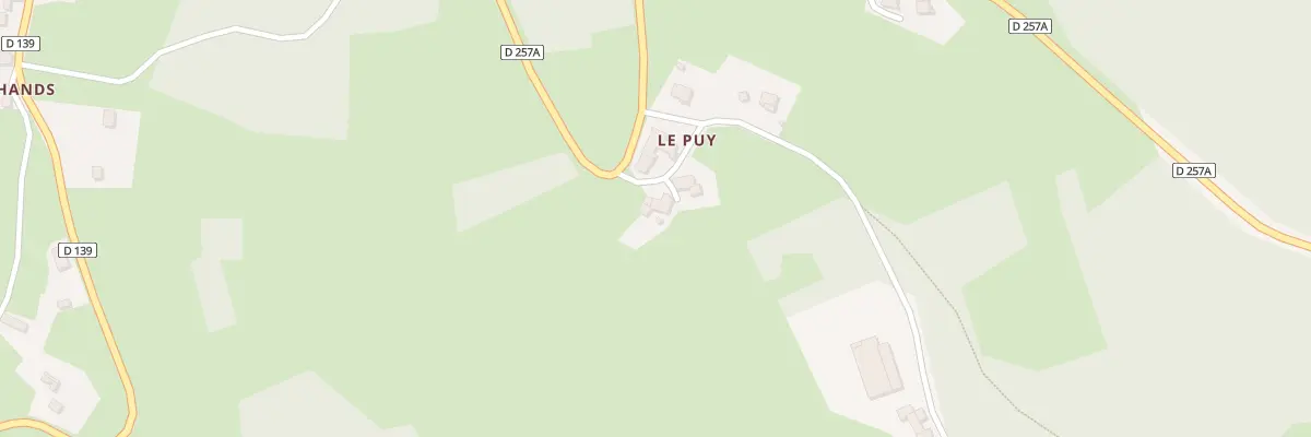Plan du 2 Ham du Puy à Saint-Romain