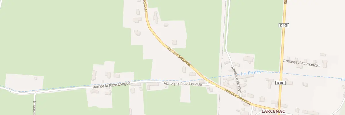 Plan du 28B Rue des Séquoïas à Saint-Vincent