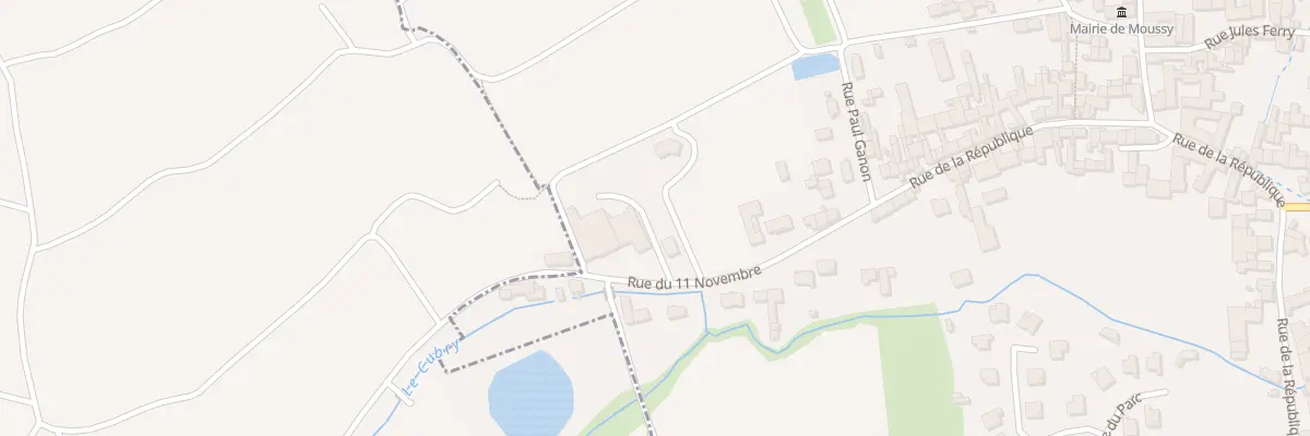 Plan du 52 Rue du 11 Novembre à Moussy