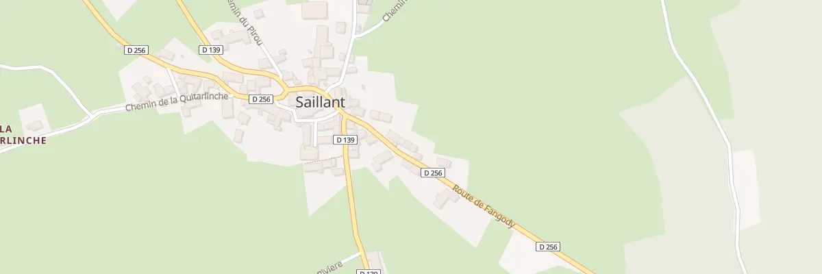 Plan du 5202 Saillant à Saillant