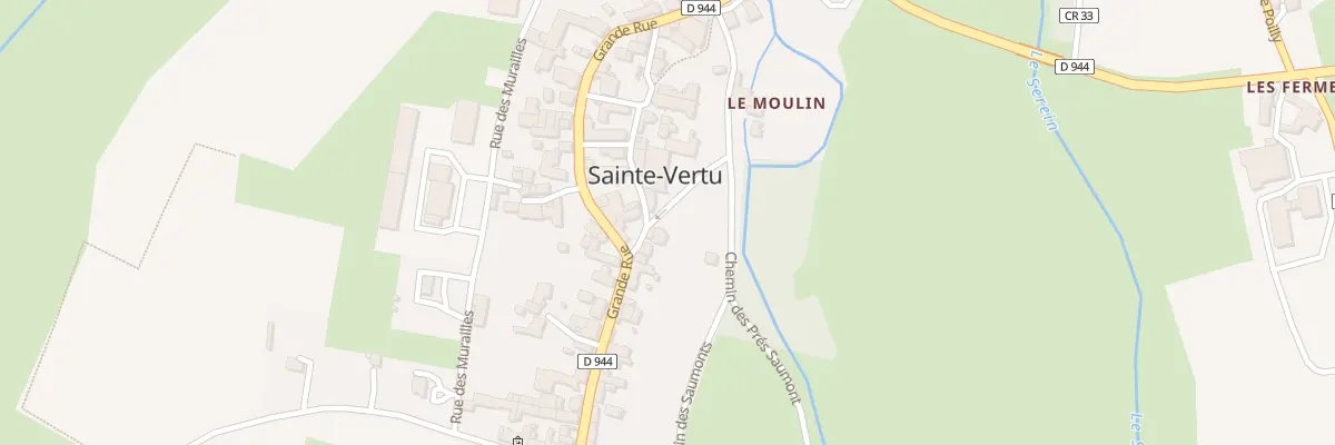 Plan du 6 Rue Saint Pierre à Sainte-Vertu