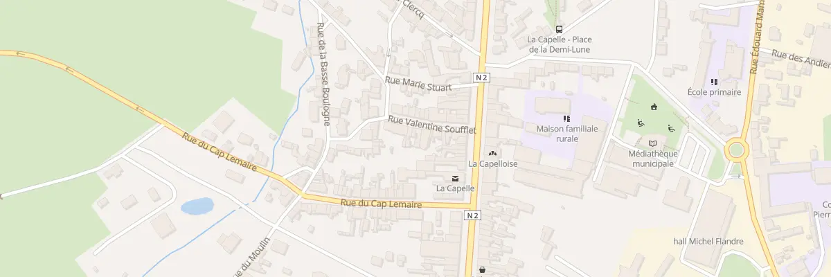 Plan du 7 Rue Valentine Soufflet à La Capelle