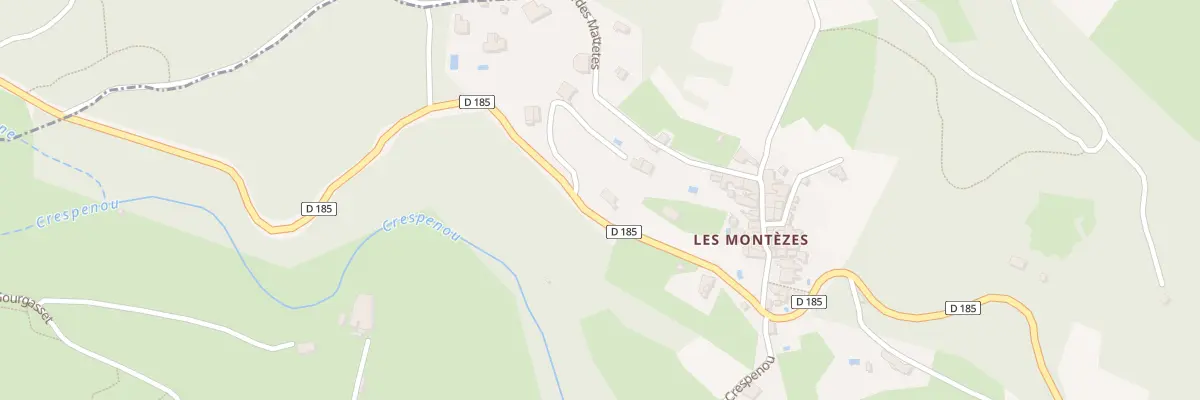 Plan du 5398 Les Mattetes à Monoblet