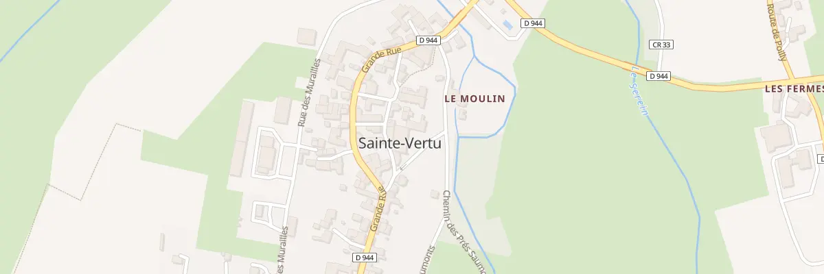 Plan du 10 Rue Saint Pierre à Sainte-Vertu