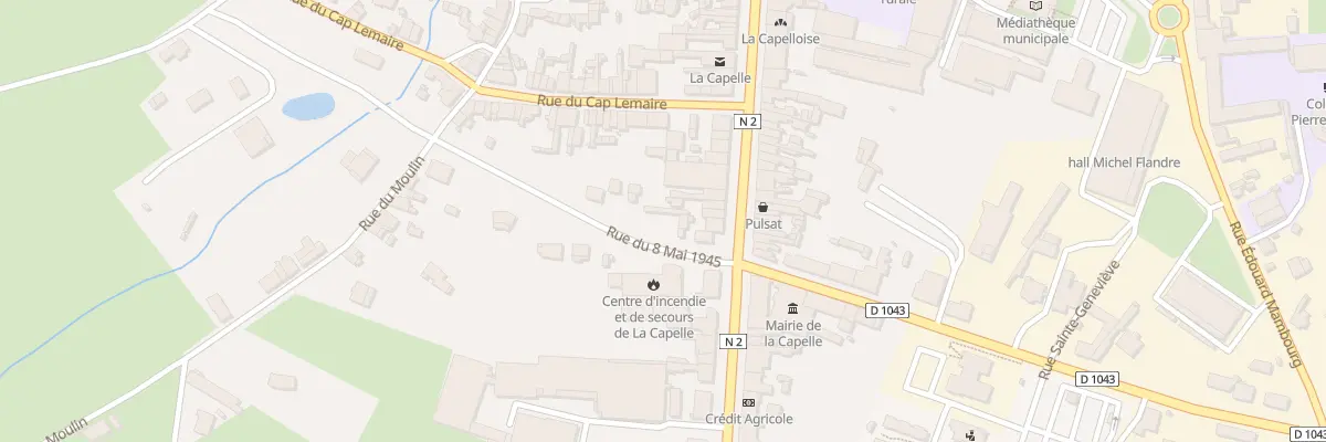 Plan du 45T Av du General de Gaulle à La Capelle