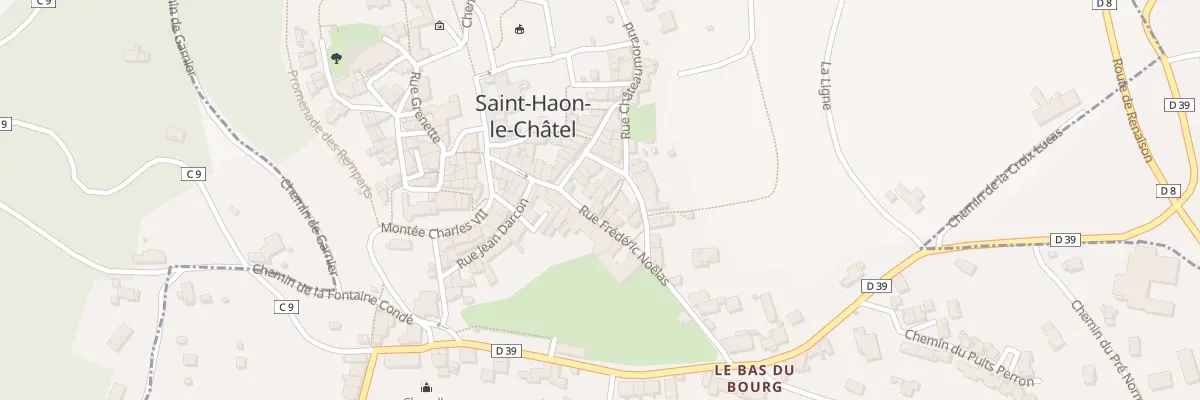 Plan du 45 Rue Frédéric Noëlas à Saint-Haon-le-Châtel