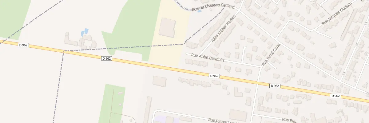 Plan du 19 Rue Abbe Bauduin Rés Fenelon à Avesnes-sur-Helpe