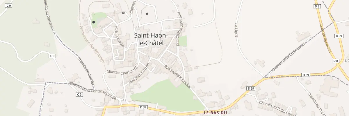 Plan du 11 Pas des Tonneliers à Saint-Haon-le-Châtel