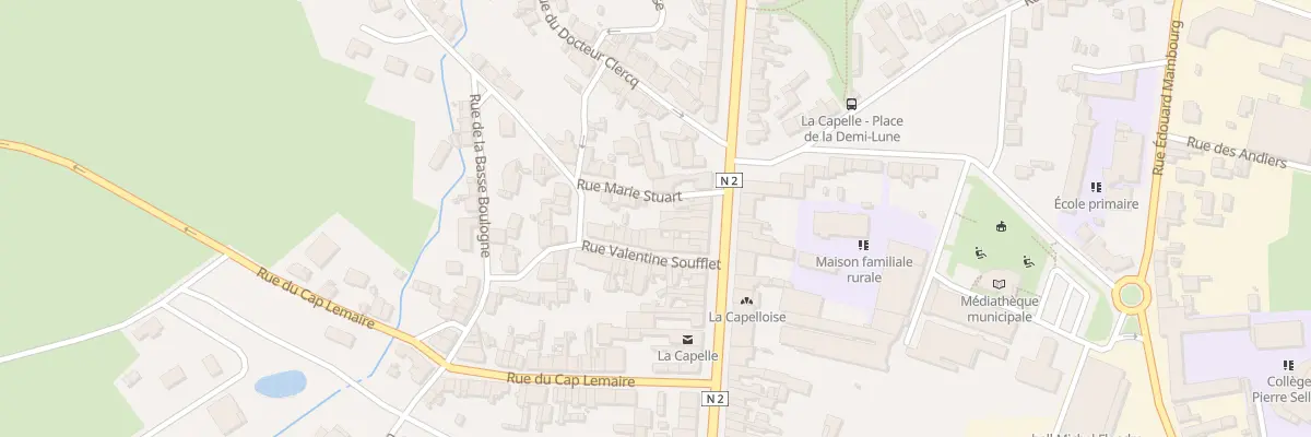 Plan du 87 Av du General de Gaulle à La Capelle