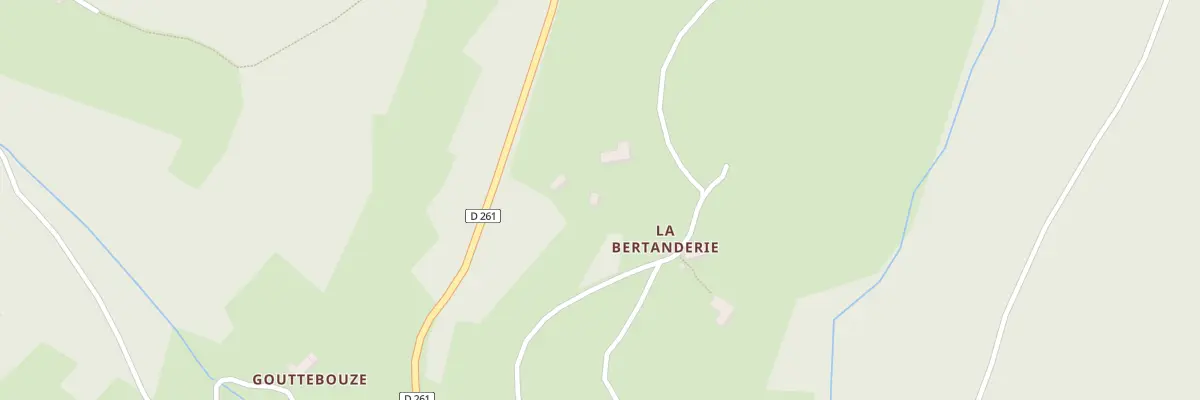 Plan du 5465B La Bertranderie à Saint-Anthème