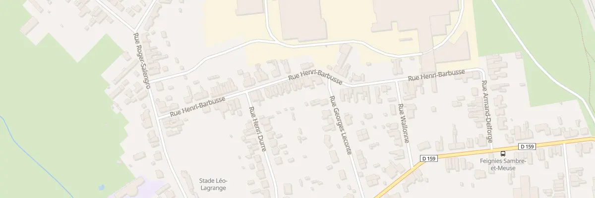 Plan du 32 Rue Henri Barbusse à Feignies