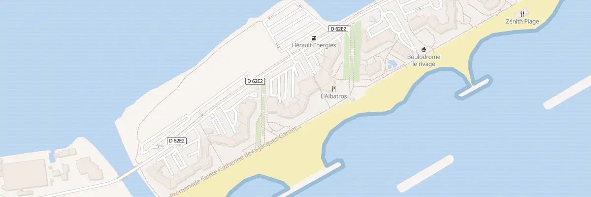 Plan du 1101 Av Eveche de Maguelonne à Palavas-les-Flots