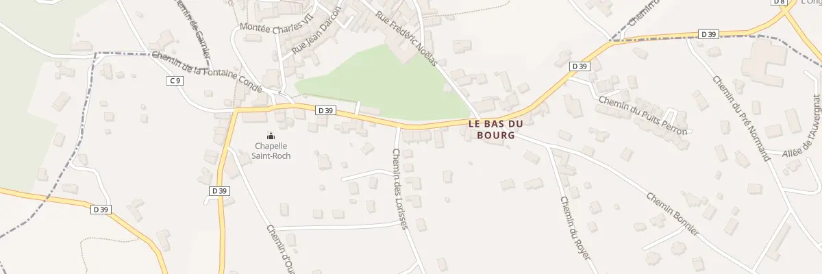 Plan du 507 Grand Chemin du Forez à Saint-Haon-le-Châtel