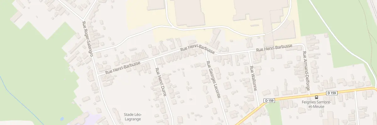 Plan du 34 Rue Henri Barbusse à Feignies