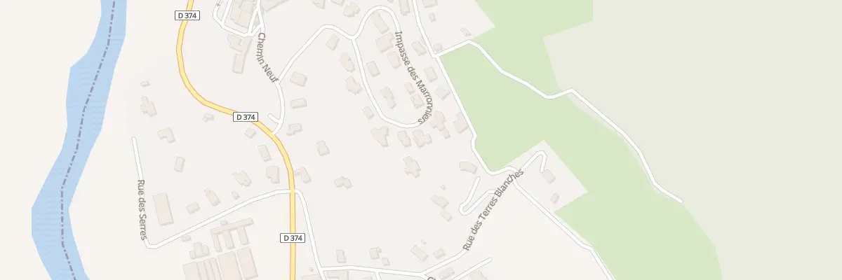 Plan du 6B Rue du Chemin Neuf au Monteil