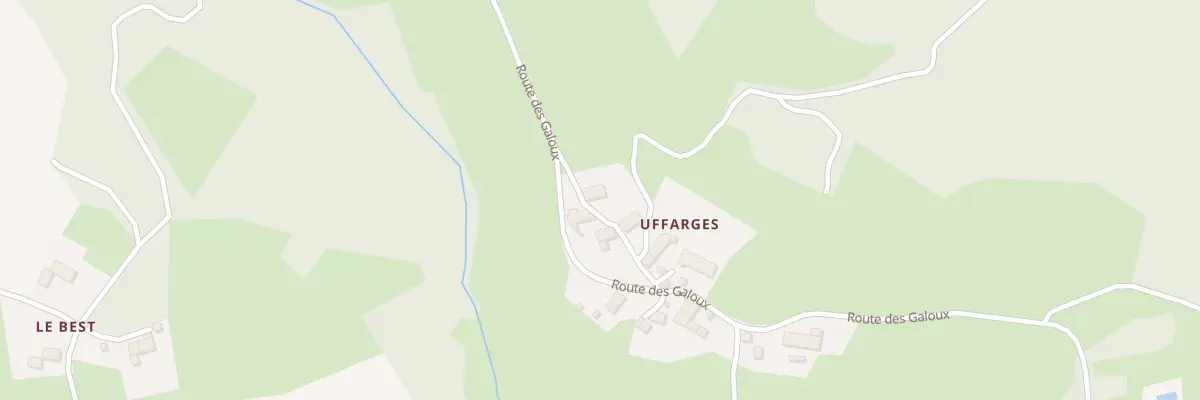 Plan du 5044 Uffarges à Venteuges