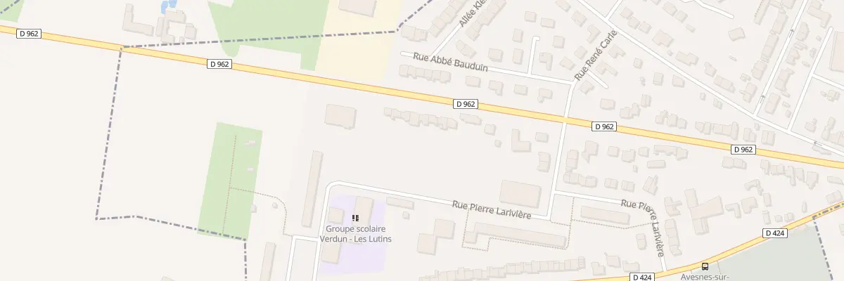 Plan du 53 Av du 84 Ri à Avesnes-sur-Helpe