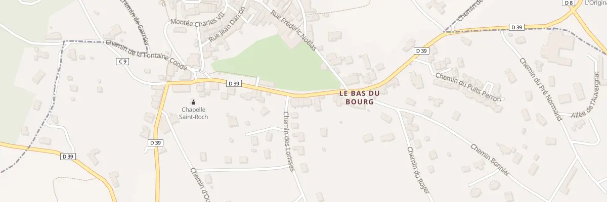 Plan du 497 Grand Chemin du Forez à Saint-Haon-le-Châtel