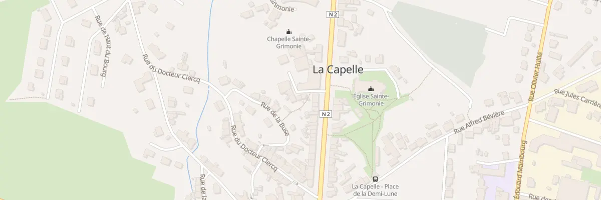 Plan du 3 Imp du Presbytère à La Capelle