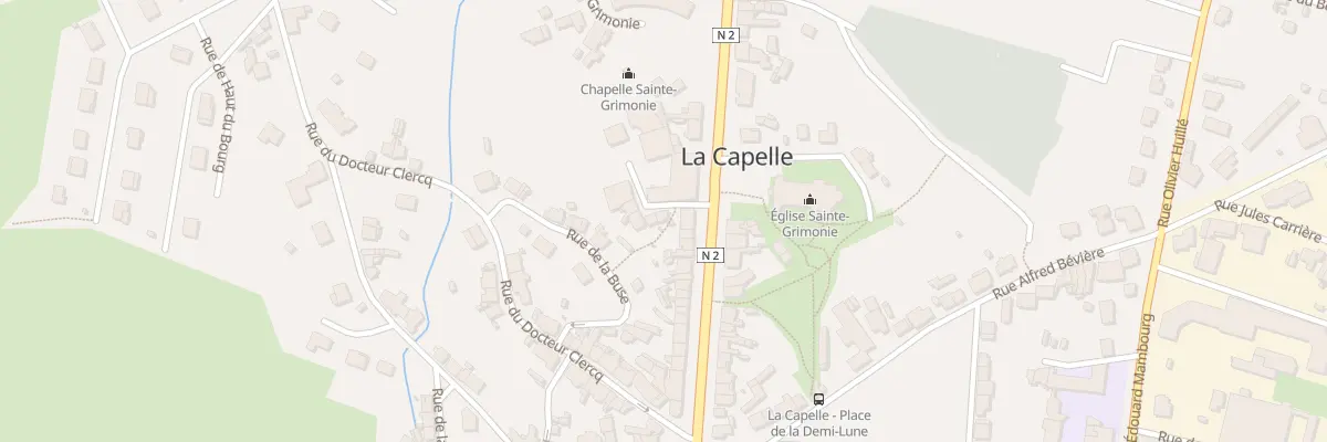 Plan du 1 Imp du Presbytère à La Capelle