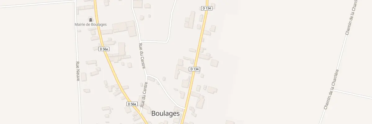 Plan du 7 Rue de la Marne à Boulages