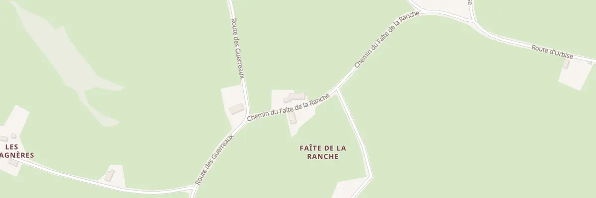 Plan du 5043 La Ranche à Chenay-le-Châtel