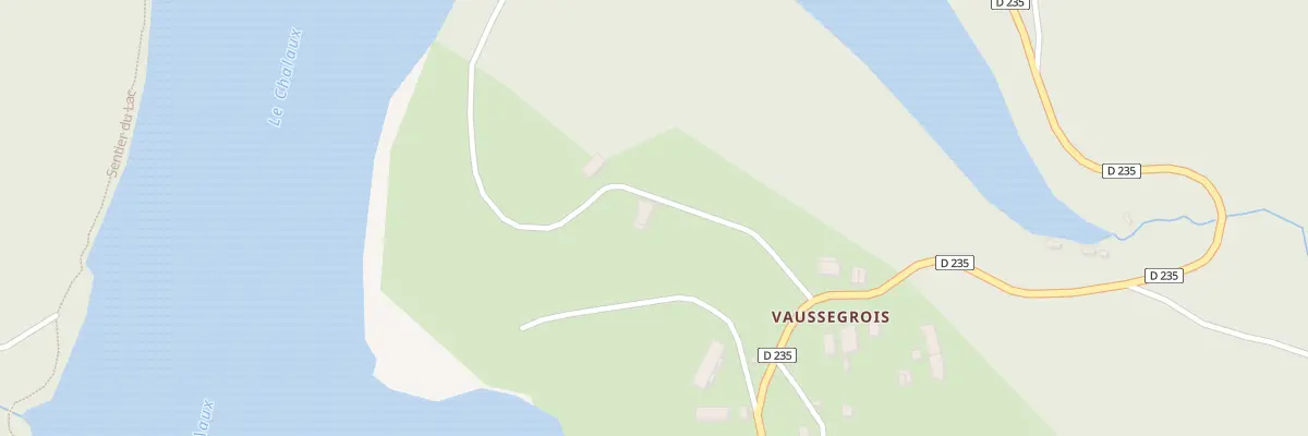 Plan du 43 Rte des Pêcheurs à Brassy
