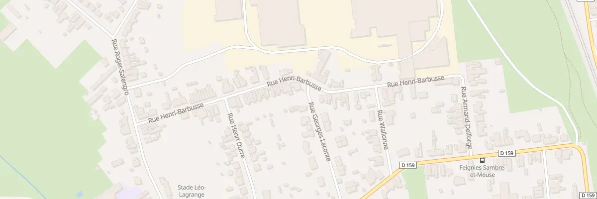 Plan du 44 Rue Henri Barbusse à Feignies
