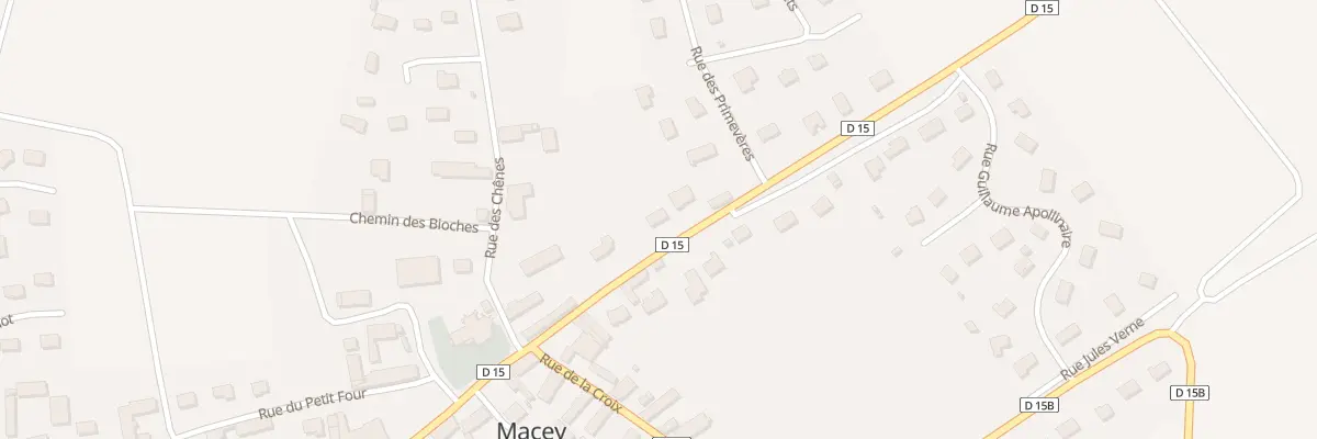 Plan du 5 Rue Martin Luther King à Macey