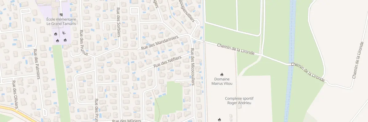 Plan du 1B Rue des Nefliers à Lattes
