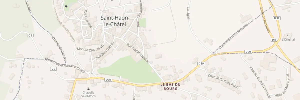Plan du 16 Che des Seignes à Saint-Haon-le-Châtel