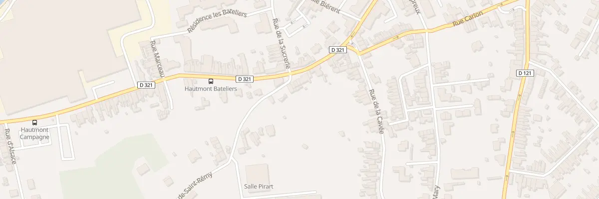 Plan du 81 Rue Sainte Anne à Hautmont