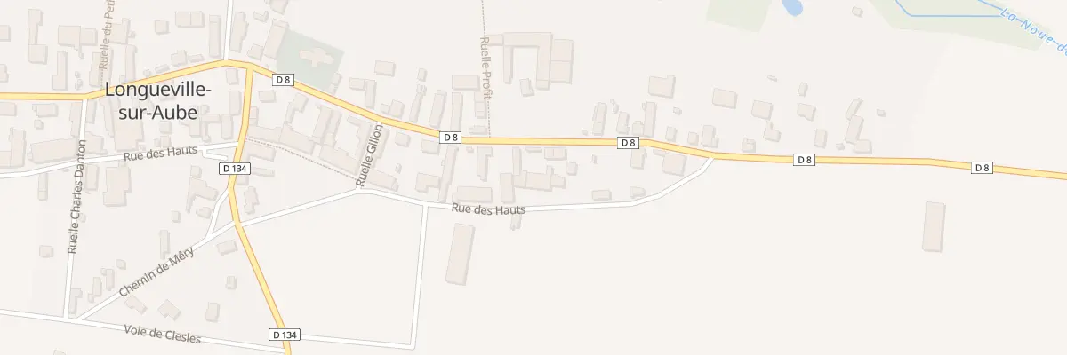 Plan du 14 Rte de Charny à Longueville-sur-Aube
