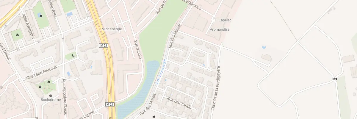 Plan du 33 Rue Louis Dulieu à Montpellier