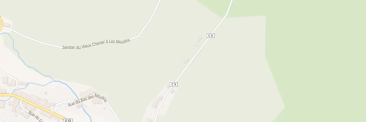 Plan du 11 Les Gouttes à Cherier