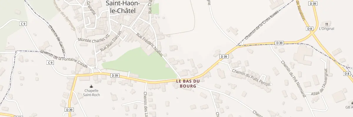 Plan du 145 Rue Frédéric Noëlas à Saint-Haon-le-Châtel