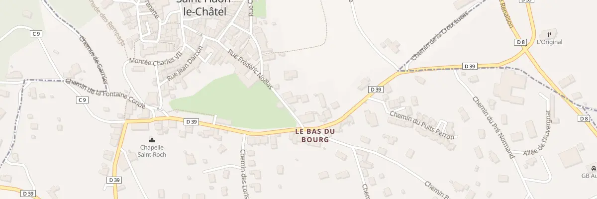 Plan du 153 Rue Frédéric Noëlas à Saint-Haon-le-Châtel