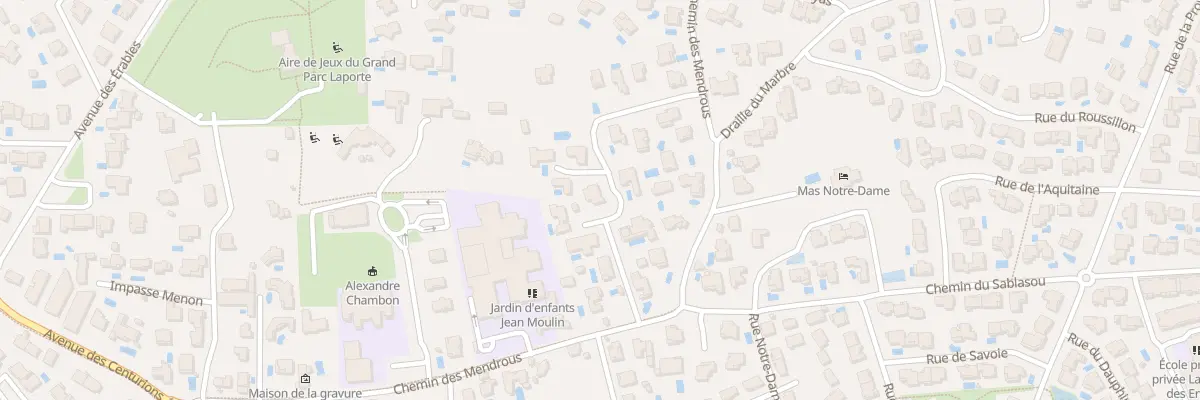 Plan du 403 Che des Mendrous à Castelnau-le-Lez
