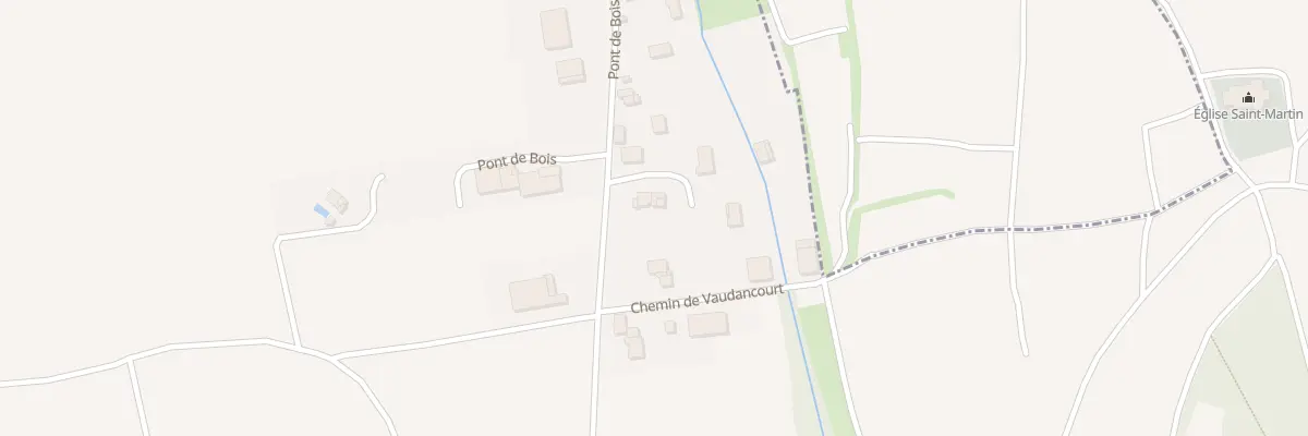 Plan du 11 Pont de Bois à Chavot-Courcourt