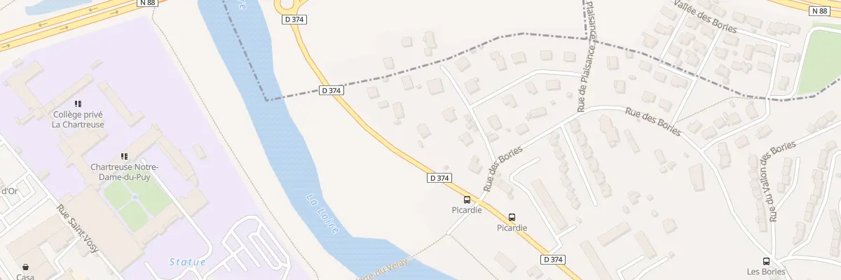 Plan du 26B Rte du Monteil à Brives-Charensac