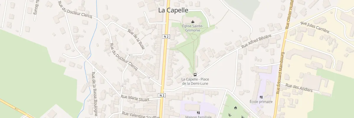 Plan du 110 Av du General de Gaulle à La Capelle