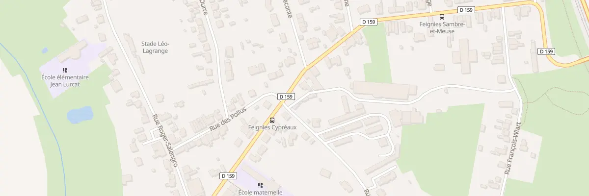 Plan du 56 Rue de la République à Feignies