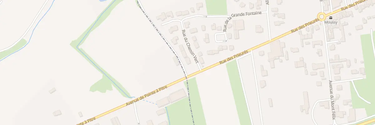 Plan du 4 Rue du Chemin Vert à Moussy