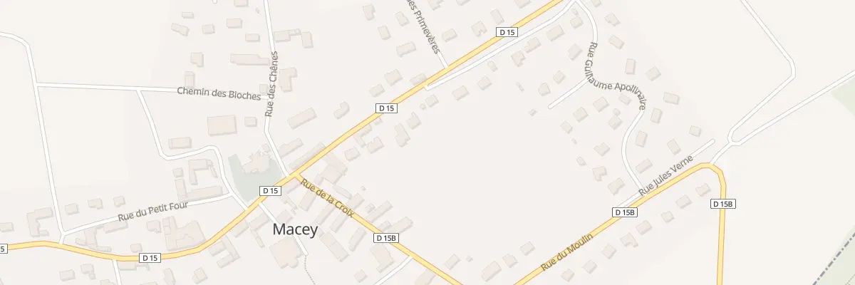 Plan du 8B Rue Martin Luther King à Macey