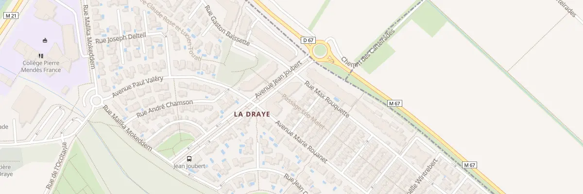 Plan du 2 Rue Max Rouquette à Jacou