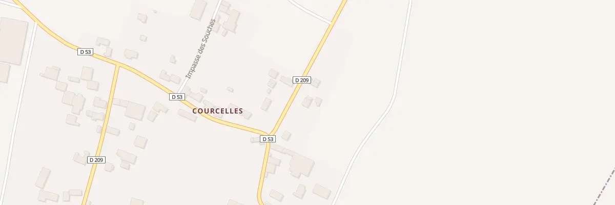 Plan du 6 Rue des Tilleuls à Angluzelles-et-Courcelles