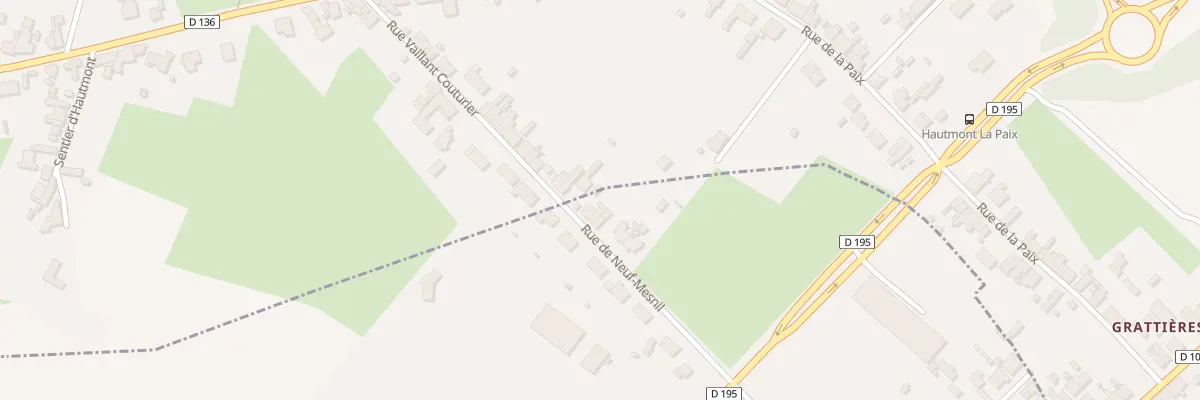 Plan du 108 Rue de Neuf-mesnil à Hautmont