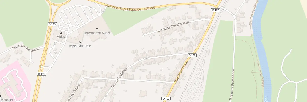 Plan du 143 Rue de la Galère à Hautmont