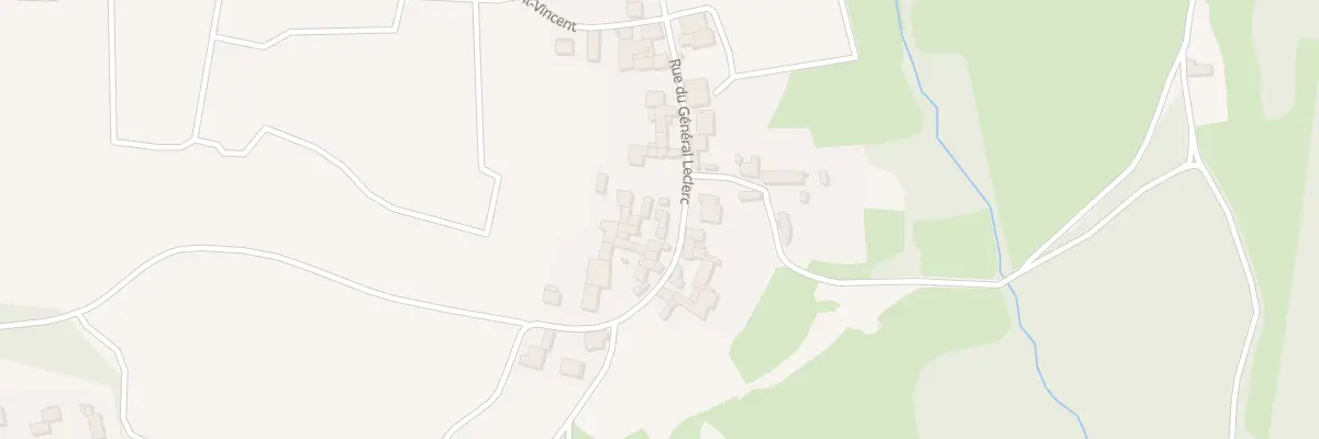 Plan du 24 Rue du Géneral Leclerc à Chavot-Courcourt