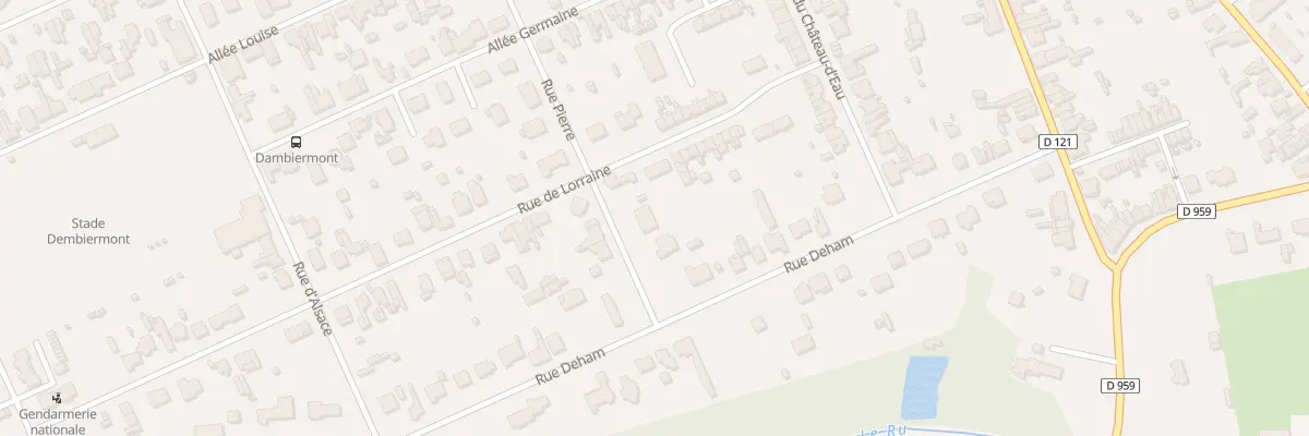 Plan du 55 Rue Pierre à Hautmont